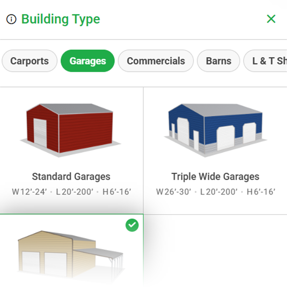Pre-Set Building Designs