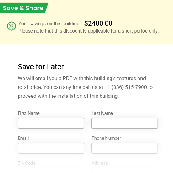 Save & Share Your Designs