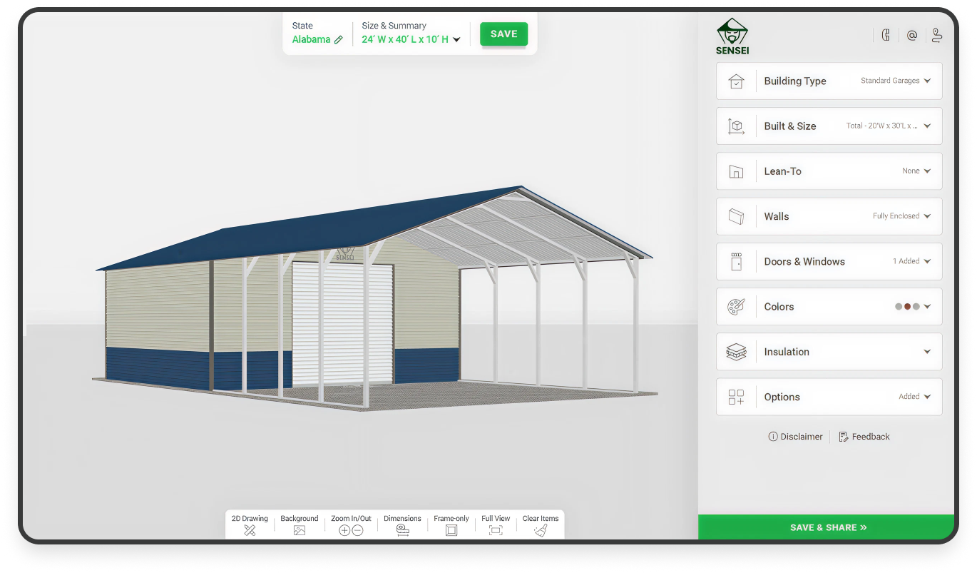 Sensei Carports