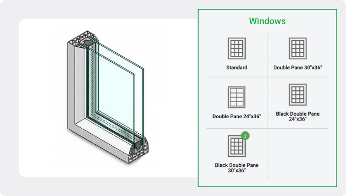 Double Pan Windows: A New View on Design