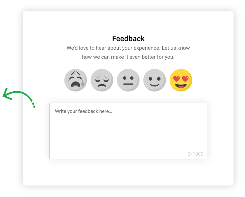 One-click Feedback