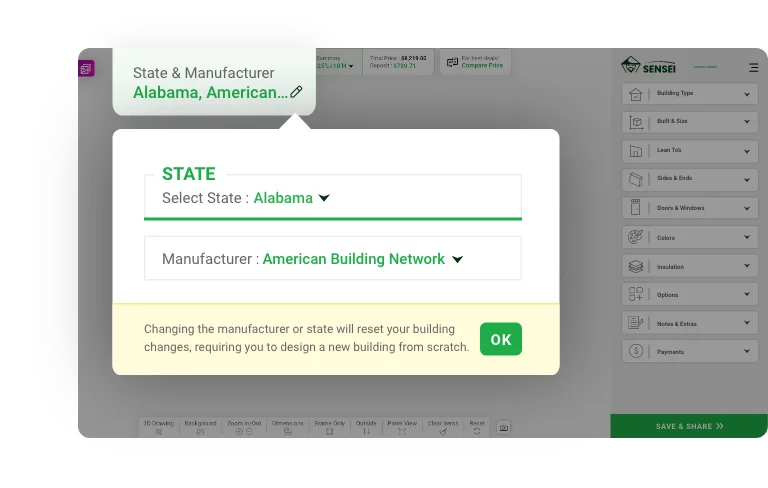 Seamless State & Manufacturer Switching